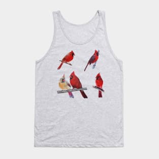 Northern Cardinals collection Tank Top